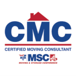 A certified moving consultant logo